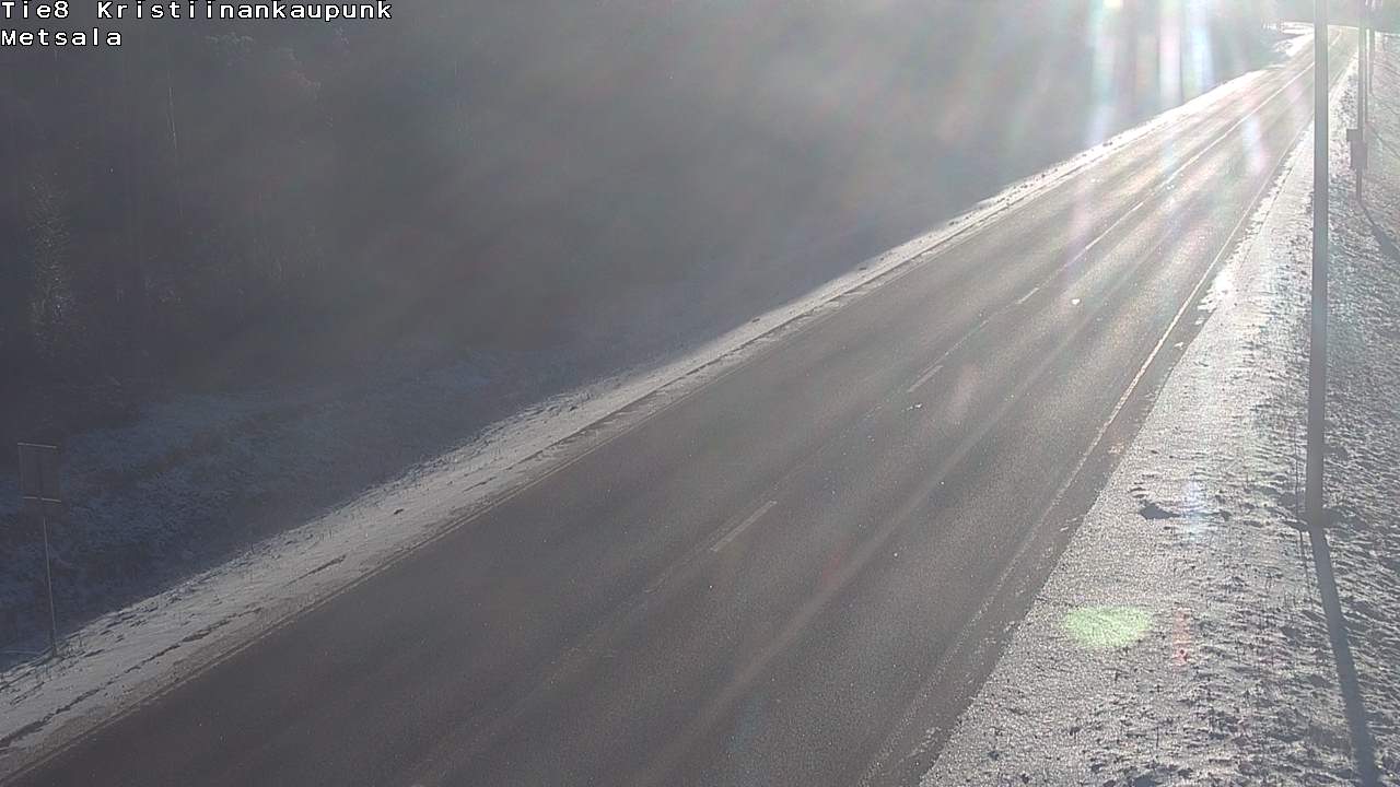 Weather Camera Image Road 8 Kristiinankaupunki Metsälä, Kristiinankaupunki, Pohjanmaa