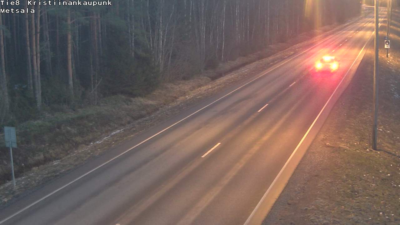 Kelikamerat Kuva Tie 8 Kristiinankaupunki, Metsälä, Kristiinankaupunki, Pohjanmaa