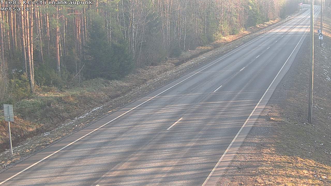 Kelikamerat Kuva Tie 8 Kristiinankaupunki, Metsälä, Kristiinankaupunki, Pohjanmaa