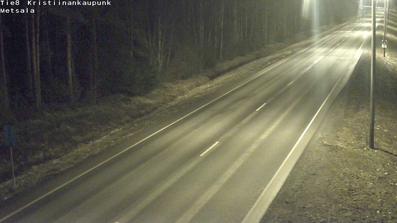 Kelikamerat Kuva Tie 8 Kristiinankaupunki, Metsälä, Kristiinankaupunki, Pohjanmaa