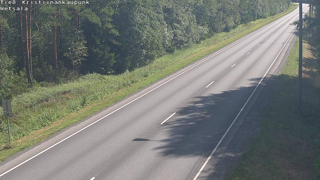 Kelikamerat Kuva Tie 8 Kristiinankaupunki, Metsälä, Kristiinankaupunki, Pohjanmaa