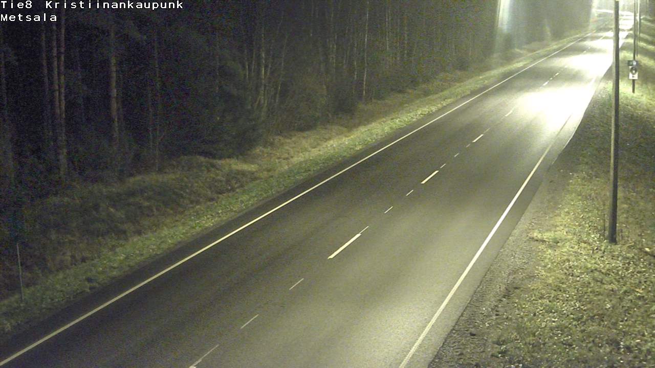 Kelikamerat Kuva Tie 8 Kristiinankaupunki, Metsälä, Kristiinankaupunki, Pohjanmaa