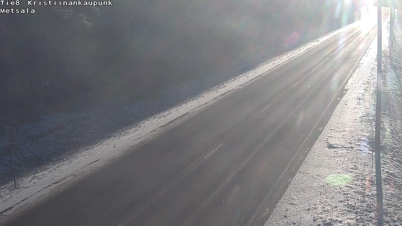 Weather Camera Image Road 8 Kristiinankaupunki Metsälä, Kristiinankaupunki, Pohjanmaa