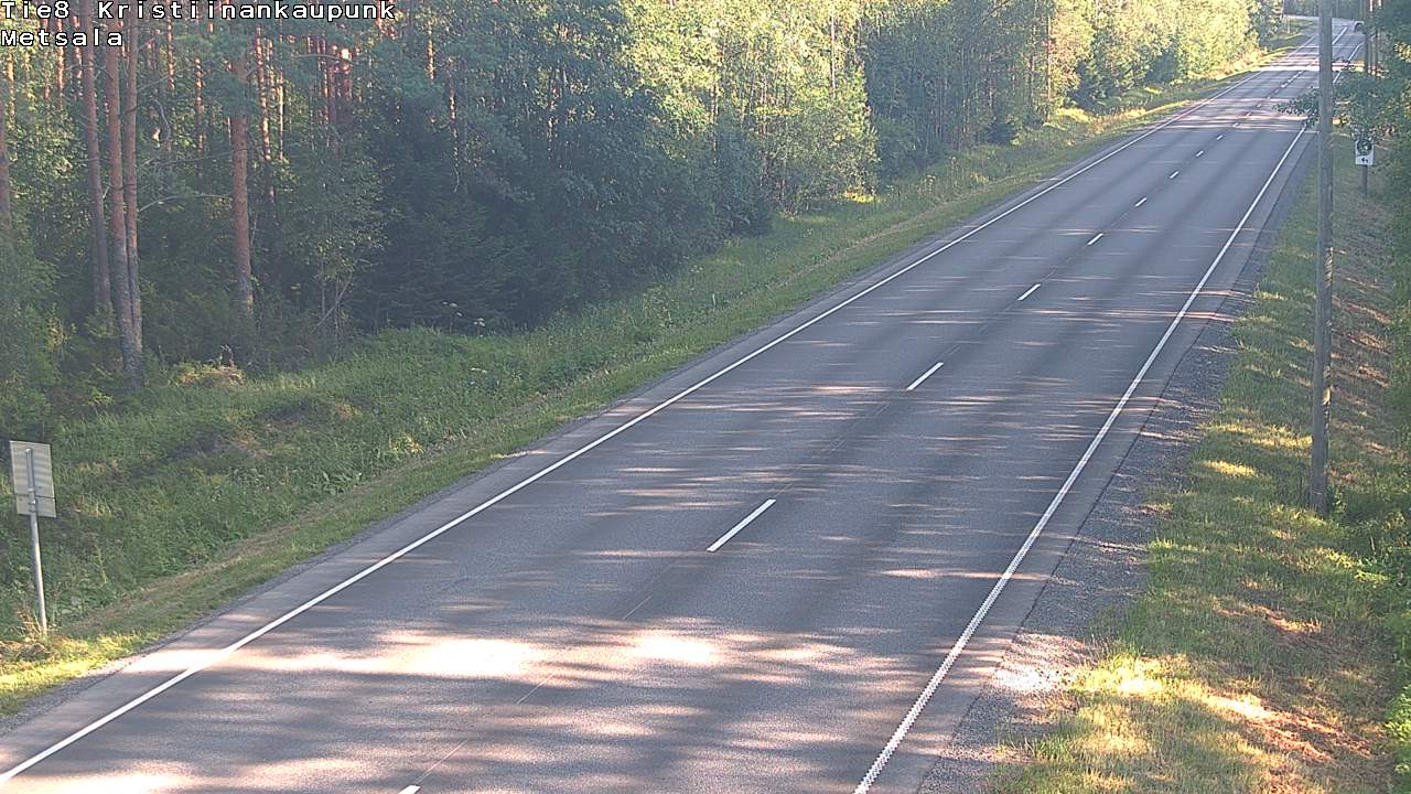 Kelikamerat Kuva Tie 8 Kristiinankaupunki, Metsälä, Kristiinankaupunki, Pohjanmaa