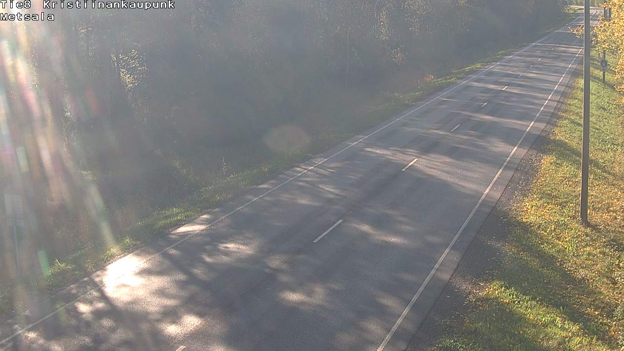 Weather Camera Image Road 8 Kristiinankaupunki Metsälä, Kristiinankaupunki, Pohjanmaa