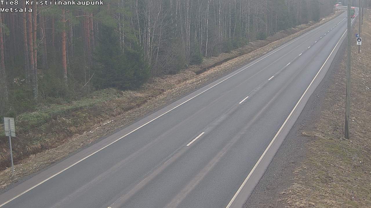 Kelikamerat Kuva Tie 8 Kristiinankaupunki, Metsälä, Kristiinankaupunki, Pohjanmaa