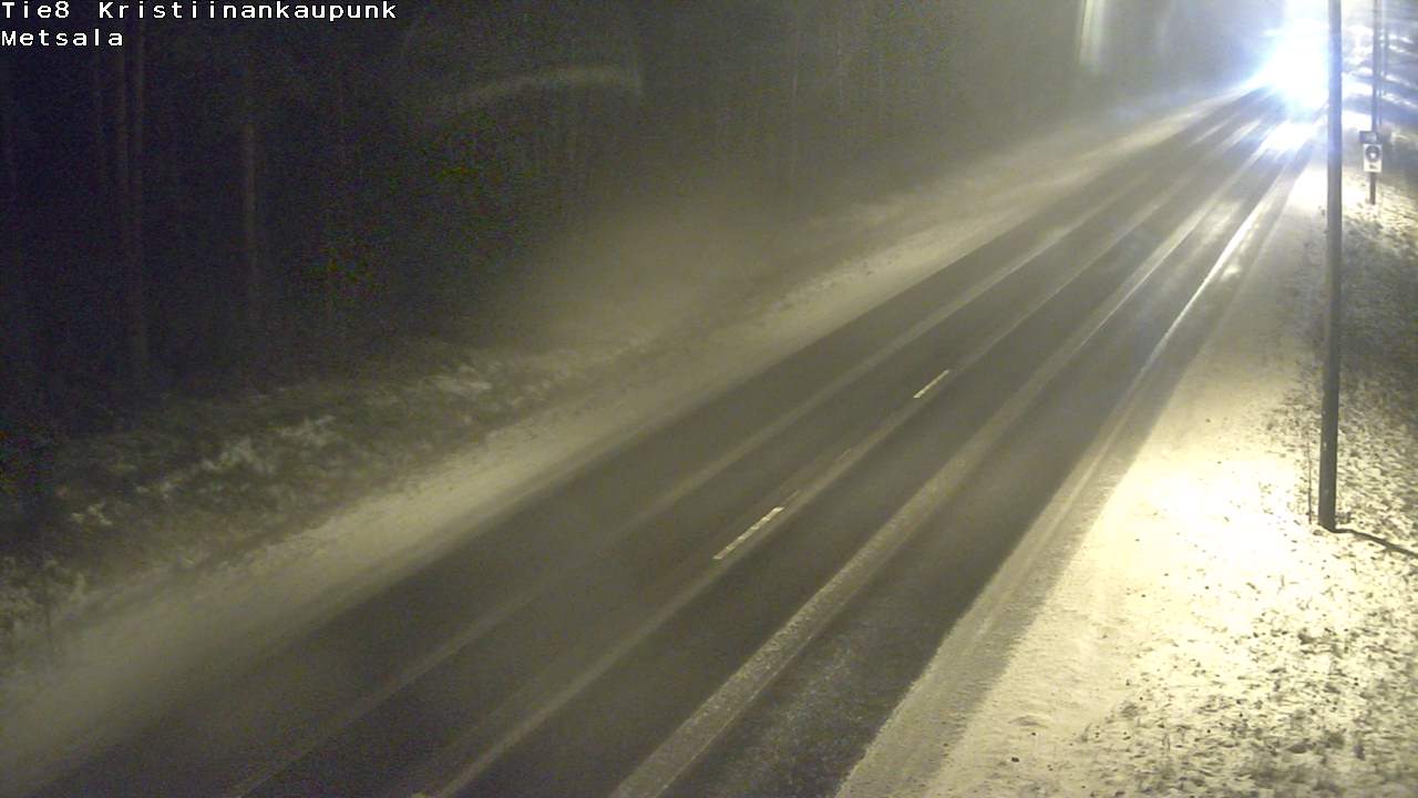 Kelikamerat Kuva Tie 8 Kristiinankaupunki, Metsälä, Kristiinankaupunki, Pohjanmaa