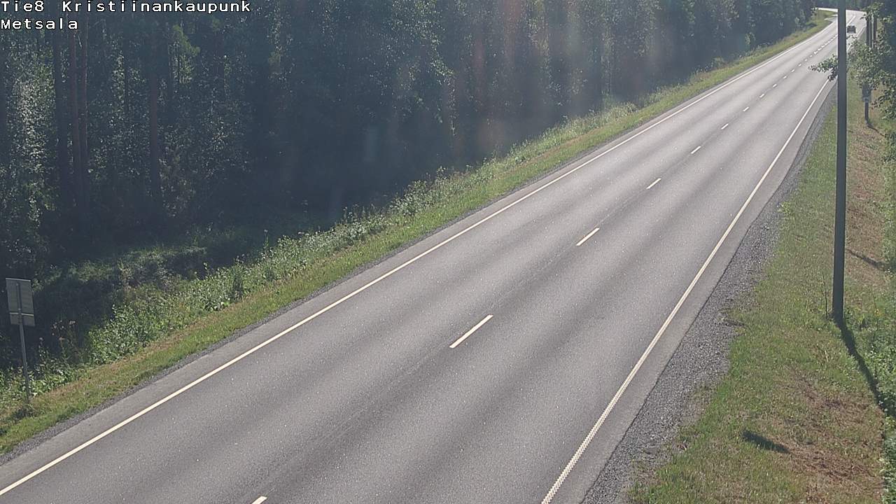 Kelikamerat Kuva Tie 8 Kristiinankaupunki, Metsälä, Kristiinankaupunki, Pohjanmaa