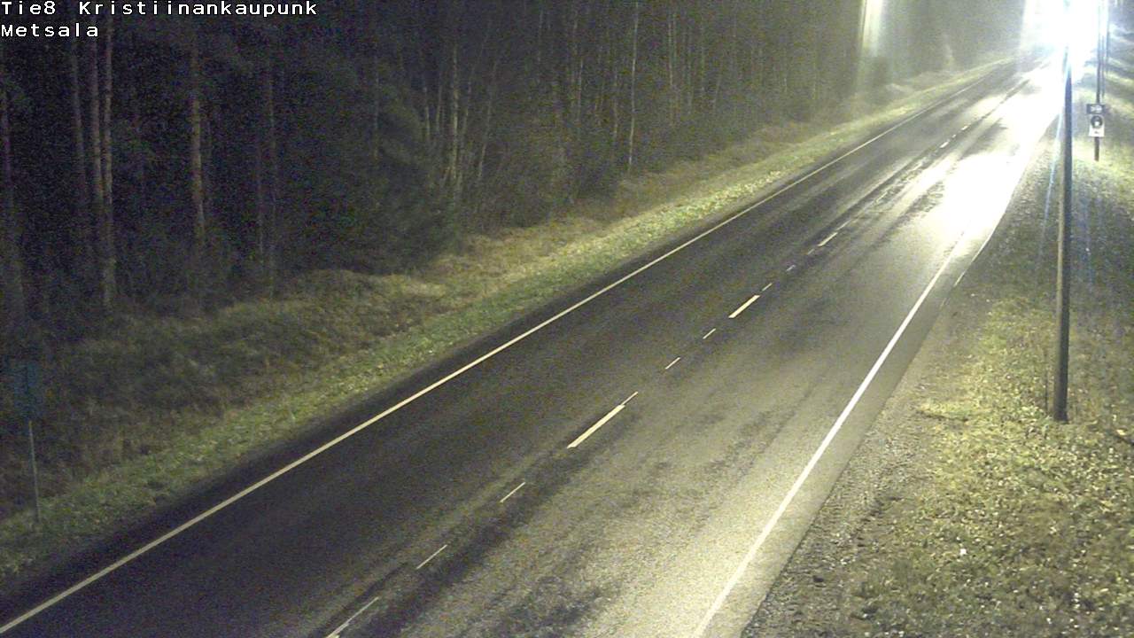 Kelikamerat Kuva Tie 8 Kristiinankaupunki, Metsälä, Kristiinankaupunki, Pohjanmaa