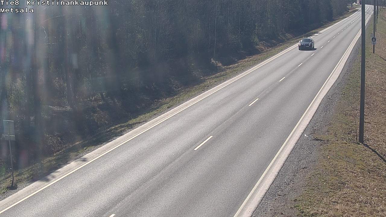 Weather Camera Image Väg 8 Kristinestad, Ömossa, Kristiinankaupunki, Pohjanmaa