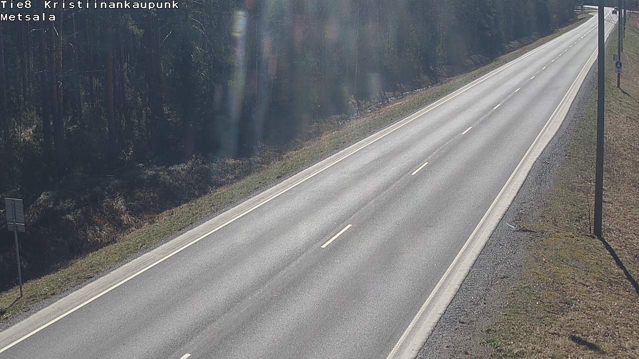 Weather Camera Image Väg 8 Kristinestad, Ömossa, Kristiinankaupunki, Pohjanmaa
