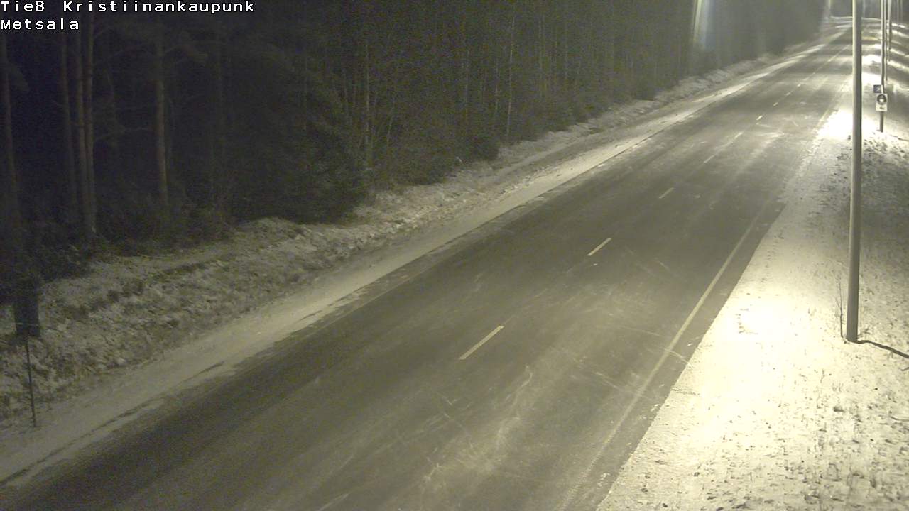 Kelikamerat Kuva Tie 8 Kristiinankaupunki, Metsälä, Kristiinankaupunki, Pohjanmaa