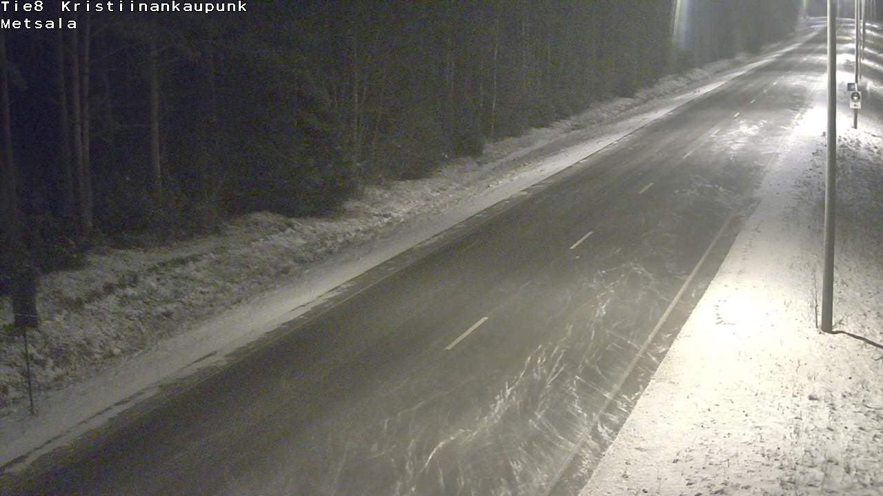 Kelikamerat Kuva Tie 8 Kristiinankaupunki, Metsälä, Kristiinankaupunki, Pohjanmaa