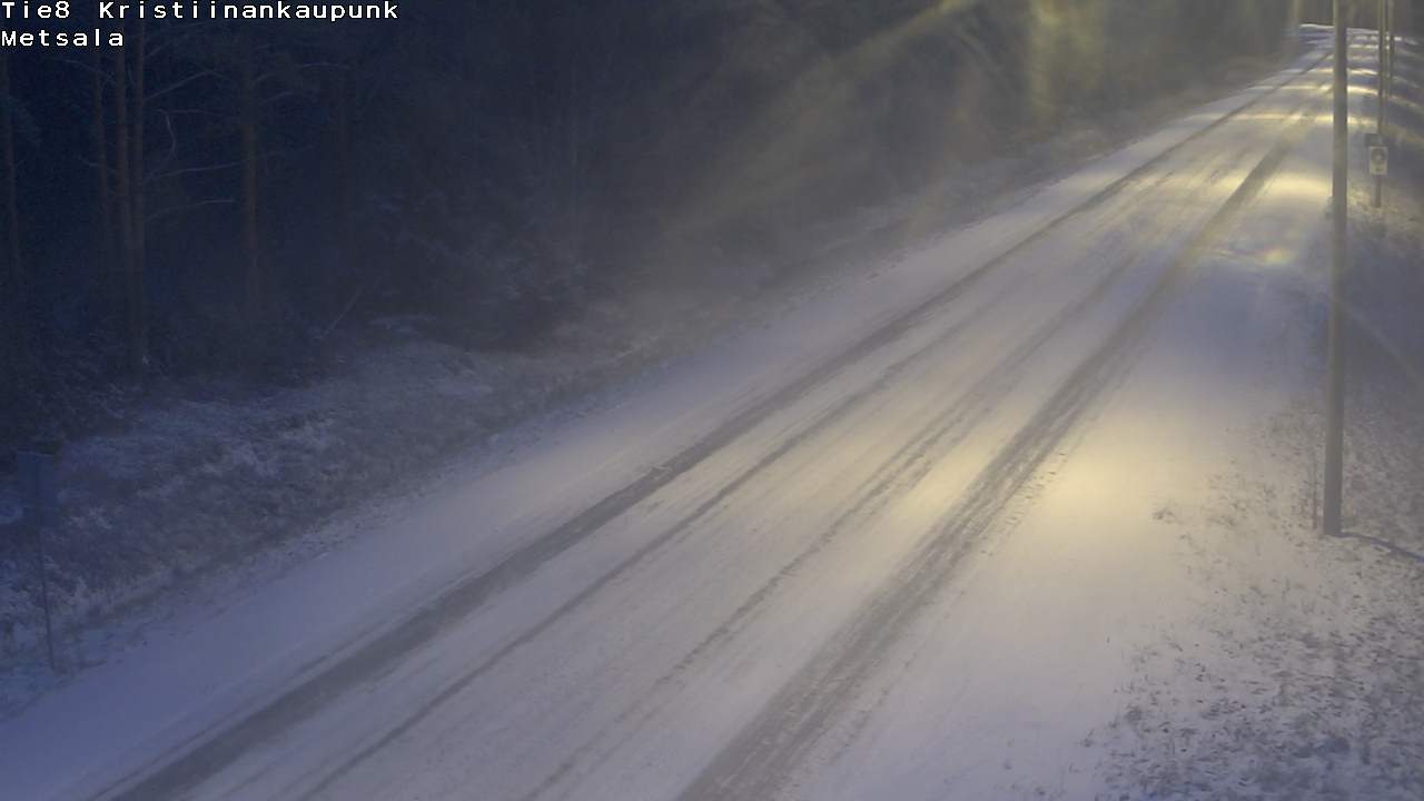 Kelikamerat Kuva Tie 8 Kristiinankaupunki, Metsälä, Kristiinankaupunki, Pohjanmaa