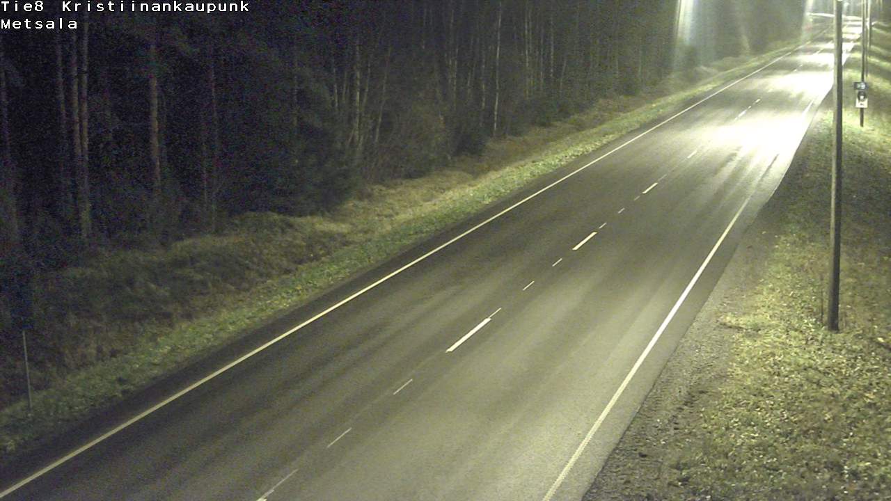 Kelikamerat Kuva Tie 8 Kristiinankaupunki, Metsälä, Kristiinankaupunki, Pohjanmaa