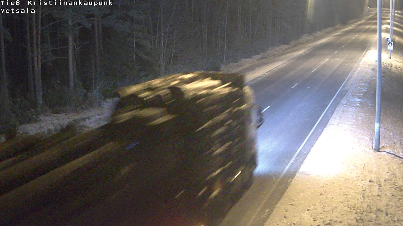 Kelikamerat Kuva Tie 8 Kristiinankaupunki, Metsälä, Kristiinankaupunki, Pohjanmaa