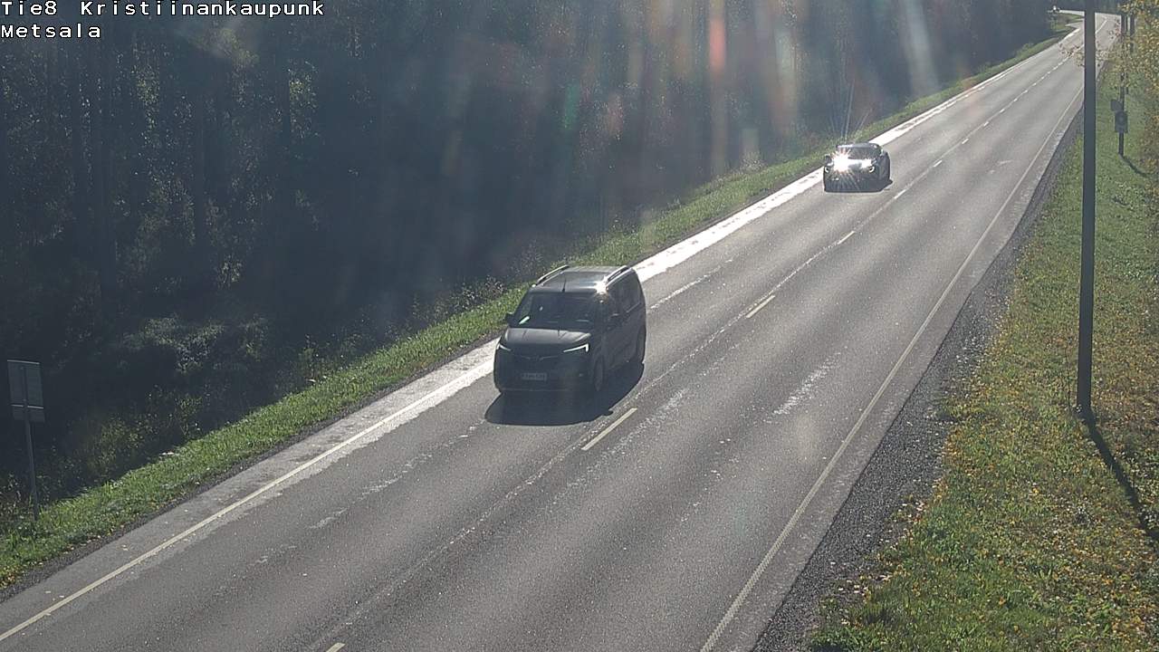 Weather Camera Image Road 8 Kristiinankaupunki Metsälä, Kristiinankaupunki, Pohjanmaa