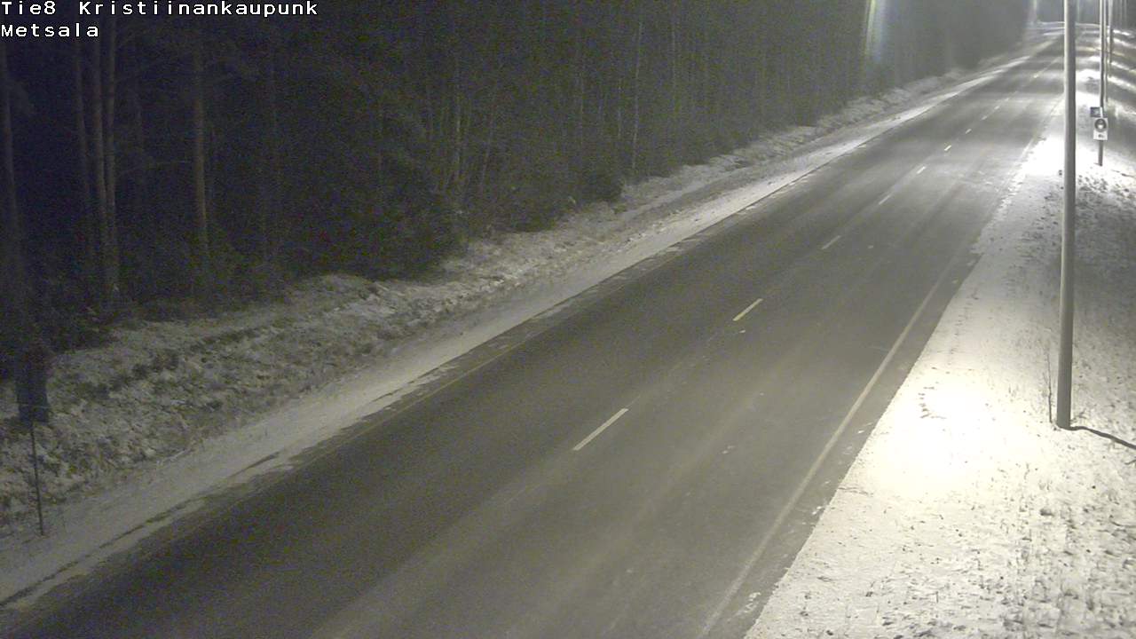 Kelikamerat Kuva Tie 8 Kristiinankaupunki, Metsälä, Kristiinankaupunki, Pohjanmaa