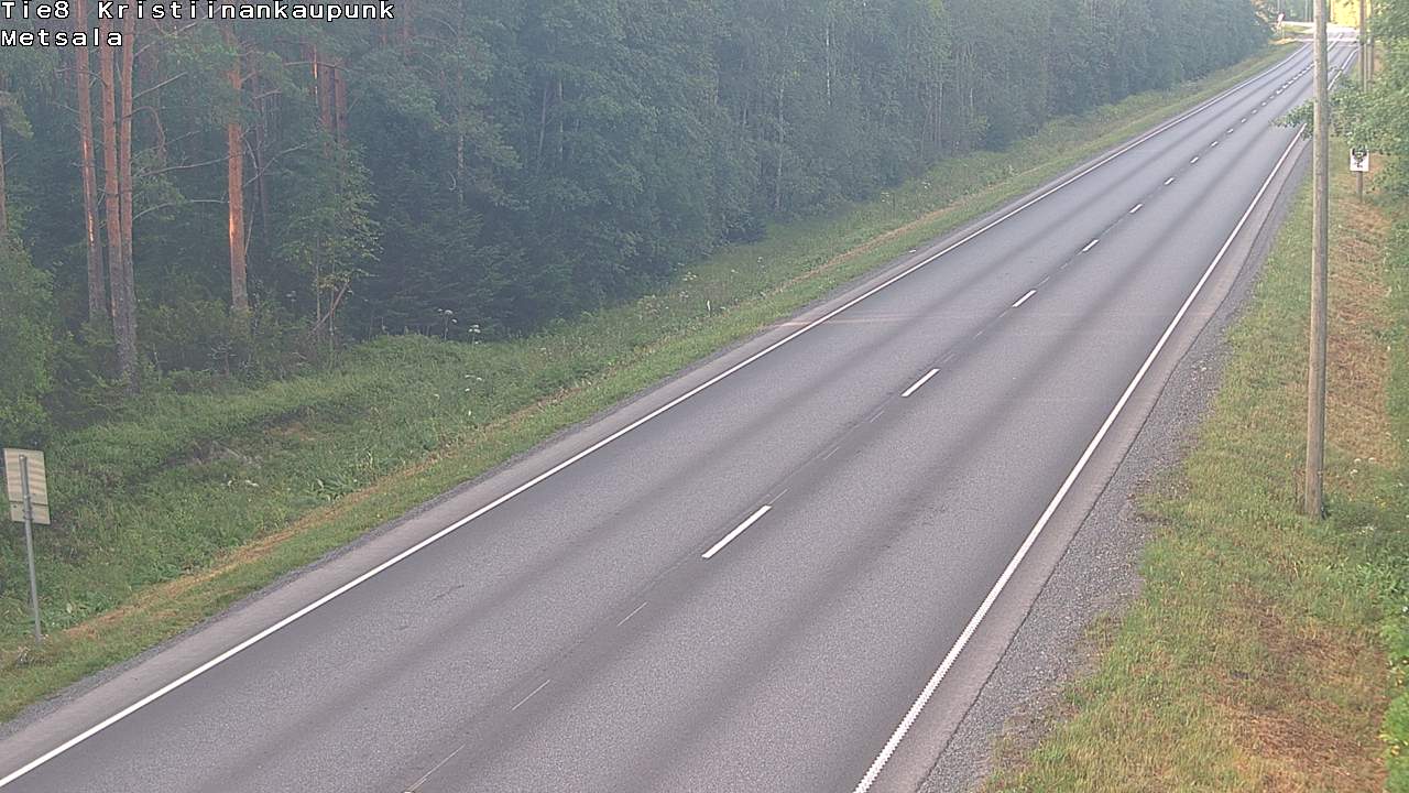 Kelikamerat Kuva Tie 8 Kristiinankaupunki, Metsälä, Kristiinankaupunki, Pohjanmaa