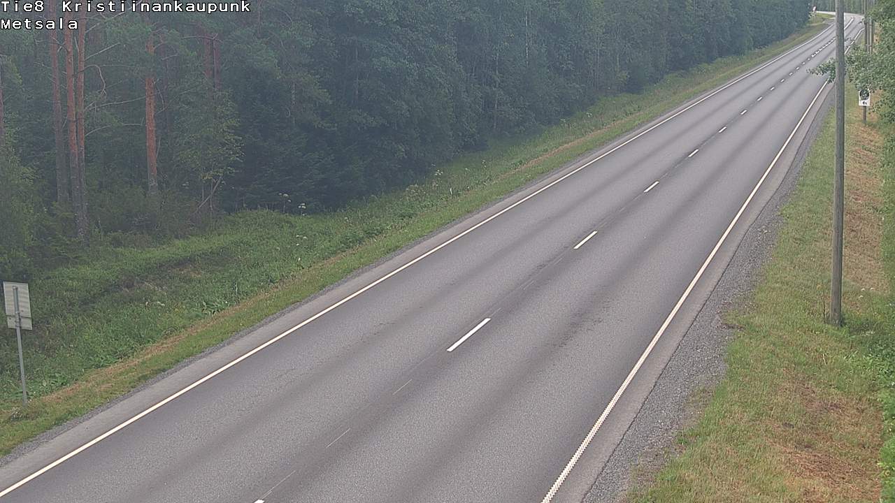 Kelikamerat Kuva Tie 8 Kristiinankaupunki, Metsälä, Kristiinankaupunki, Pohjanmaa
