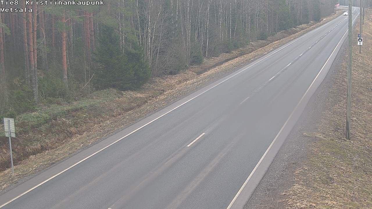 Kelikamerat Kuva Tie 8 Kristiinankaupunki, Metsälä, Kristiinankaupunki, Pohjanmaa