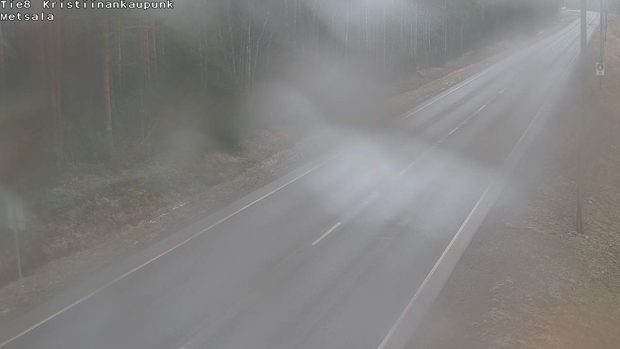 Kelikamerat Kuva Tie 8 Kristiinankaupunki, Metsälä, Kristiinankaupunki, Pohjanmaa