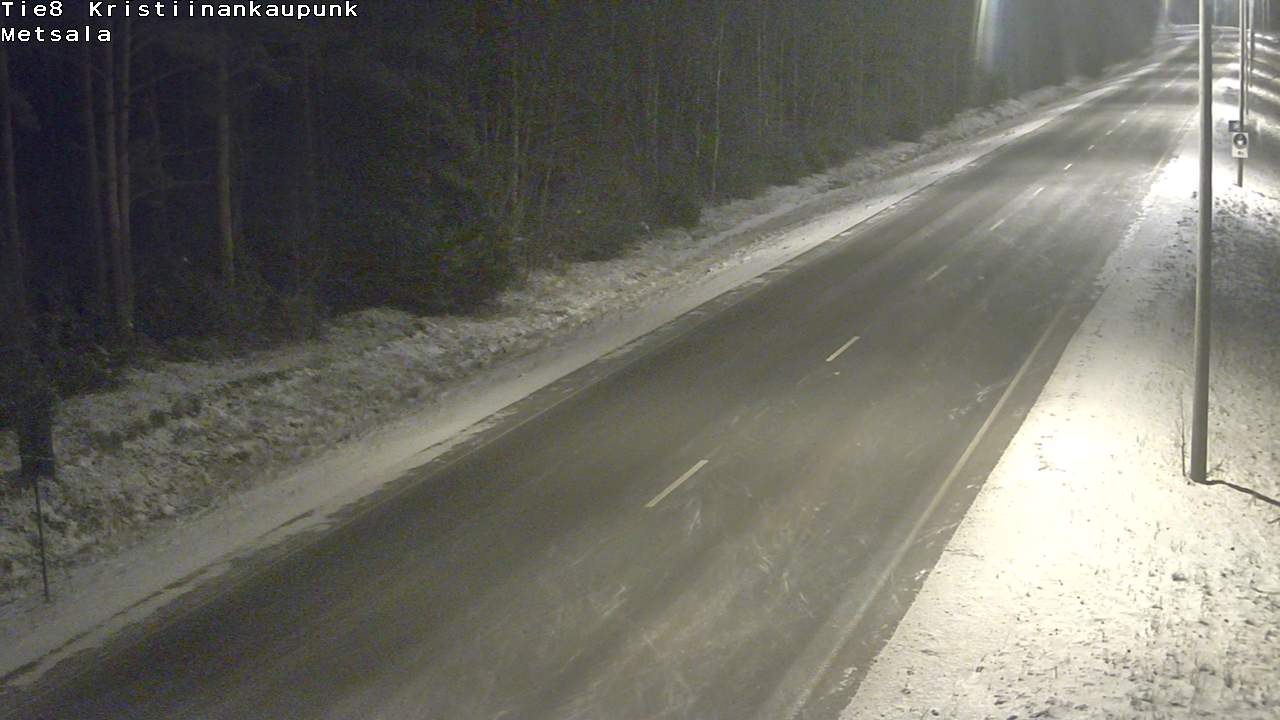 Kelikamerat Kuva Tie 8 Kristiinankaupunki, Metsälä, Kristiinankaupunki, Pohjanmaa