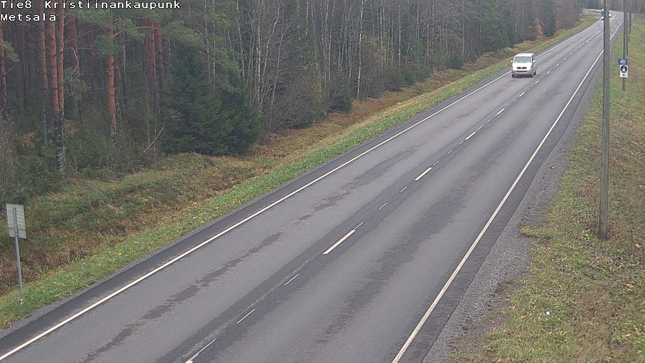 Kelikamerat Kuva Tie 8 Kristiinankaupunki, Metsälä, Kristiinankaupunki, Pohjanmaa