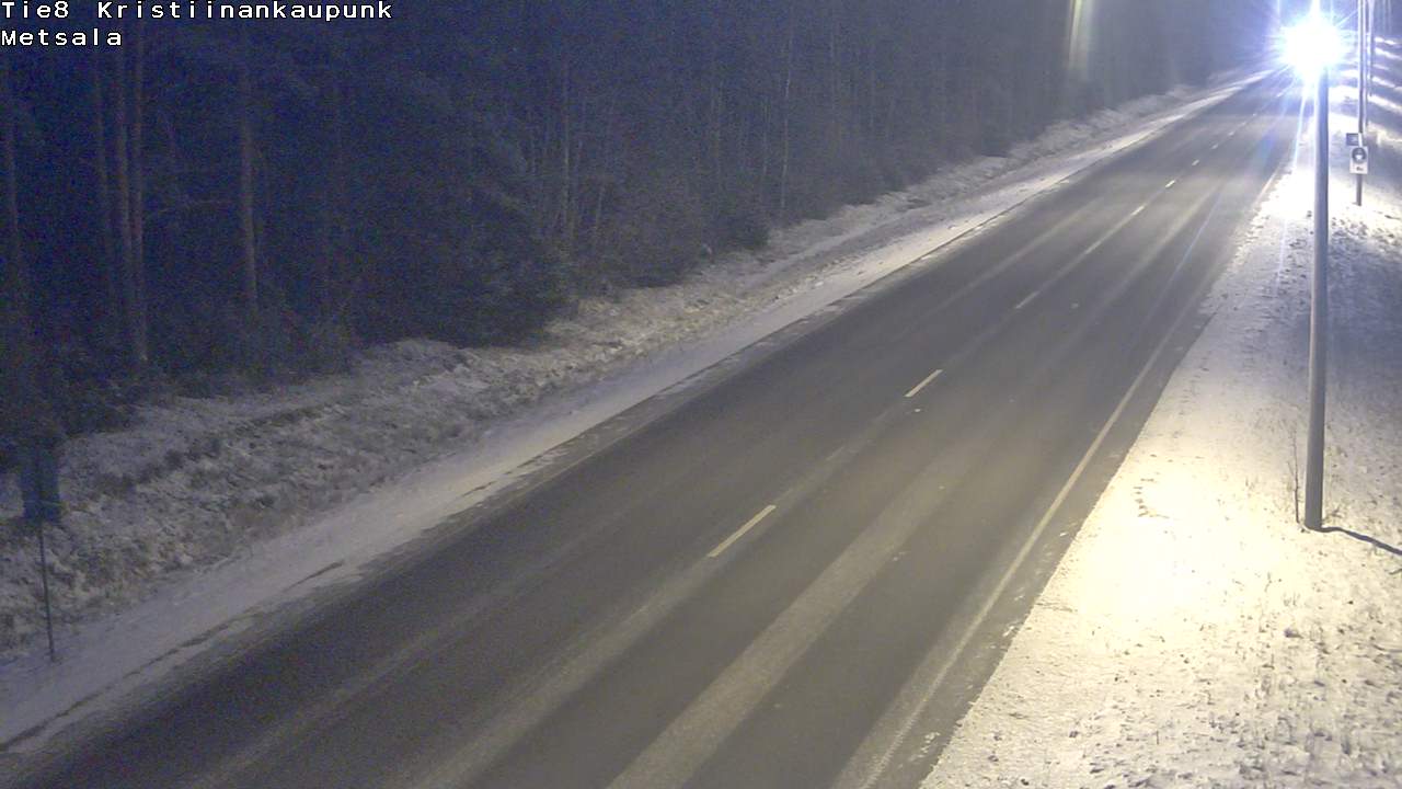 Kelikamerat Kuva Tie 8 Kristiinankaupunki, Metsälä, Kristiinankaupunki, Pohjanmaa