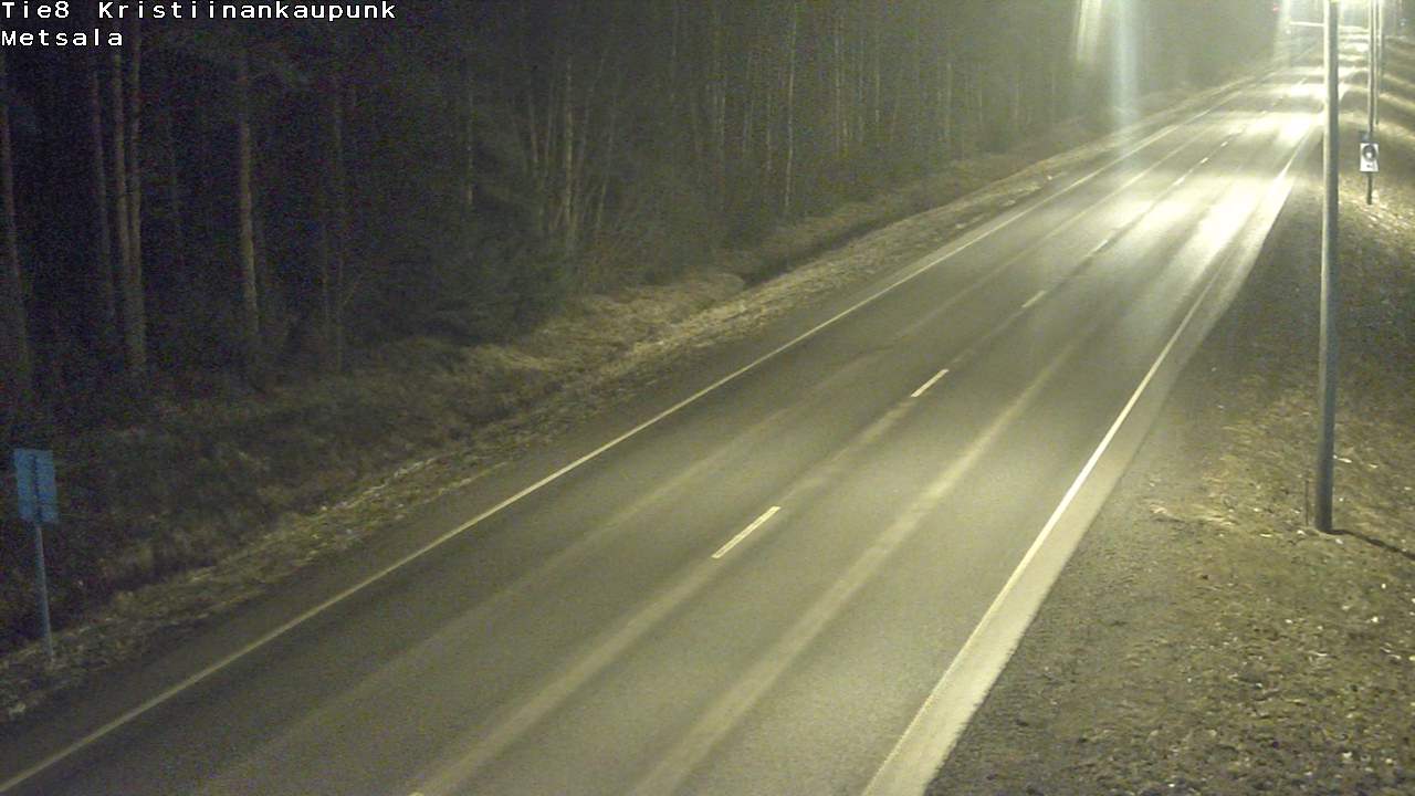 Kelikamerat Kuva Tie 8 Kristiinankaupunki, Metsälä, Kristiinankaupunki, Pohjanmaa
