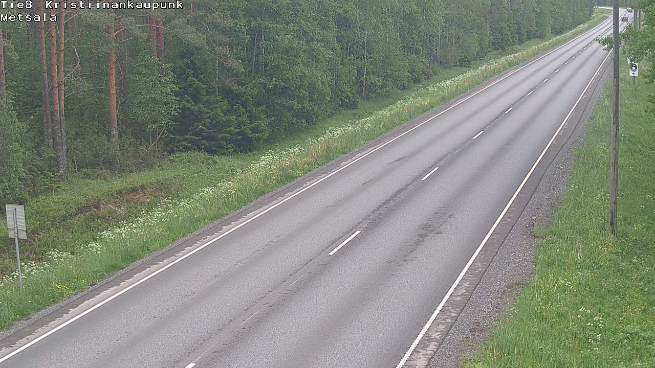 Kelikamerat Kuva Tie 8 Kristiinankaupunki, Metsälä, Kristiinankaupunki, Pohjanmaa