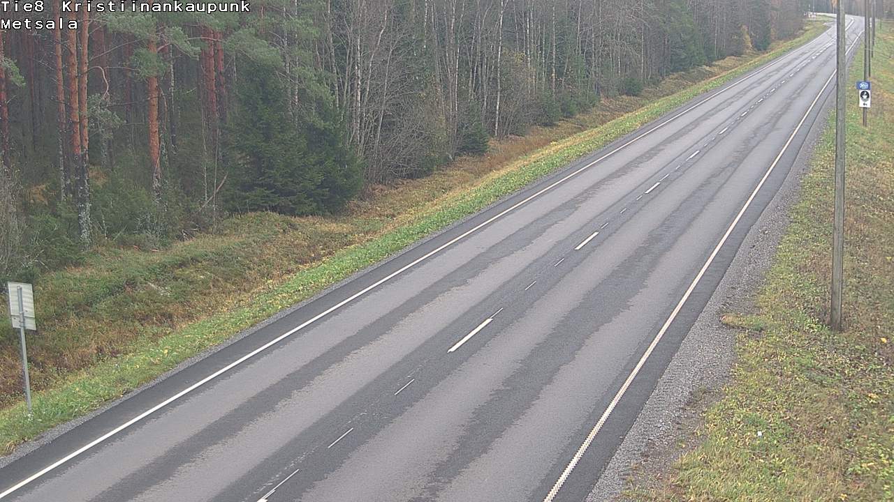 Kelikamerat Kuva Tie 8 Kristiinankaupunki, Metsälä, Kristiinankaupunki, Pohjanmaa