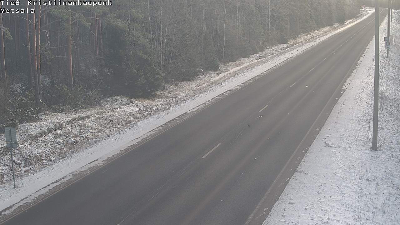 Kelikamerat Kuva Tie 8 Kristiinankaupunki, Metsälä, Kristiinankaupunki, Pohjanmaa