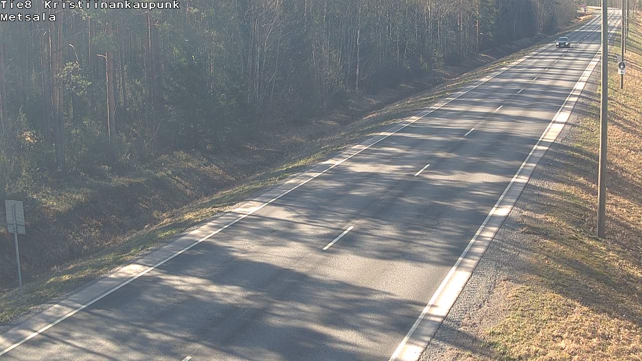 Weather Camera Image Väg 8 Kristinestad, Ömossa, Kristiinankaupunki, Pohjanmaa