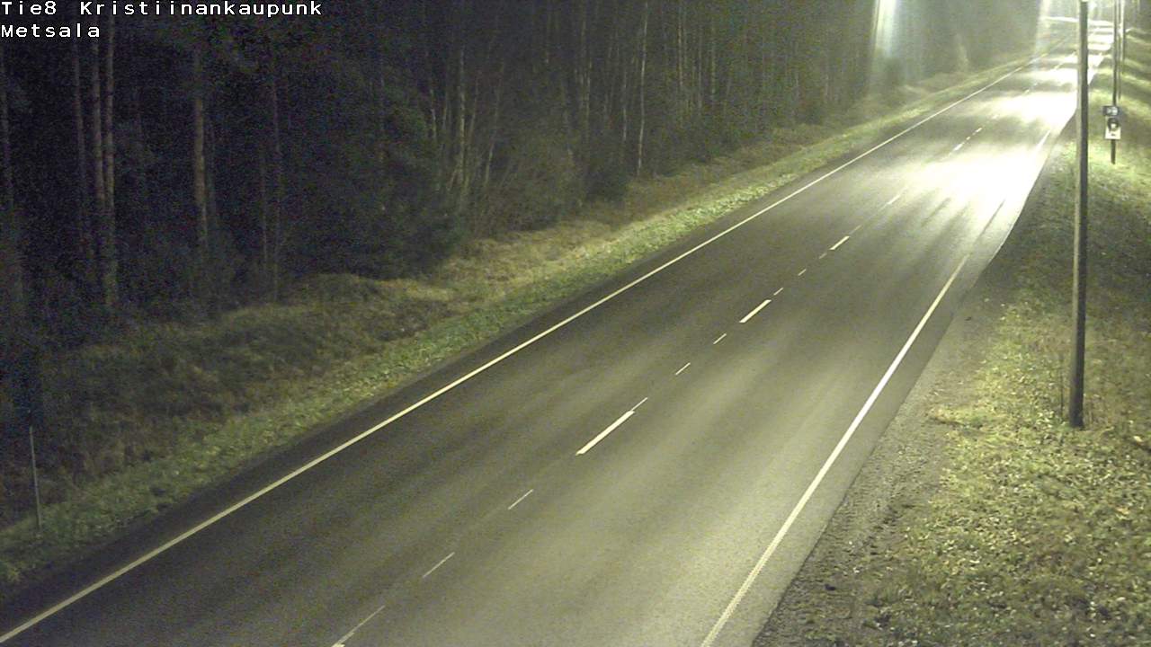 Kelikamerat Kuva Tie 8 Kristiinankaupunki, Metsälä, Kristiinankaupunki, Pohjanmaa