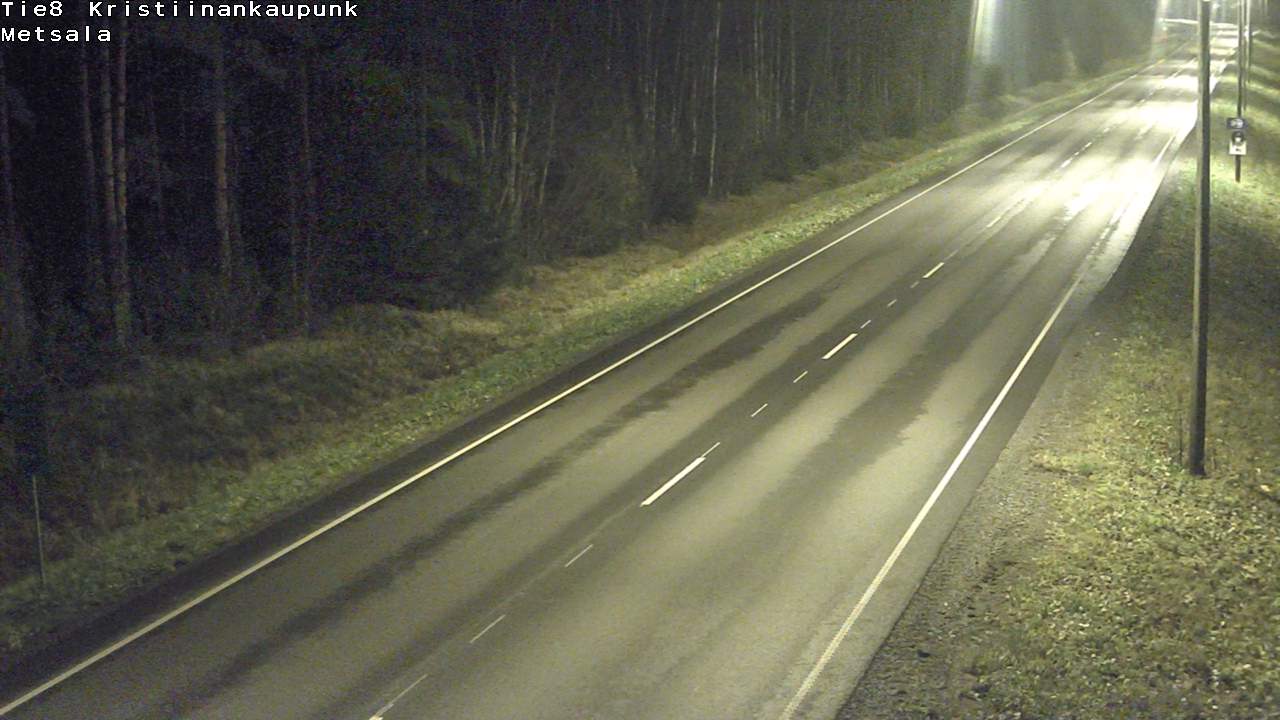 Kelikamerat Kuva Tie 8 Kristiinankaupunki, Metsälä, Kristiinankaupunki, Pohjanmaa