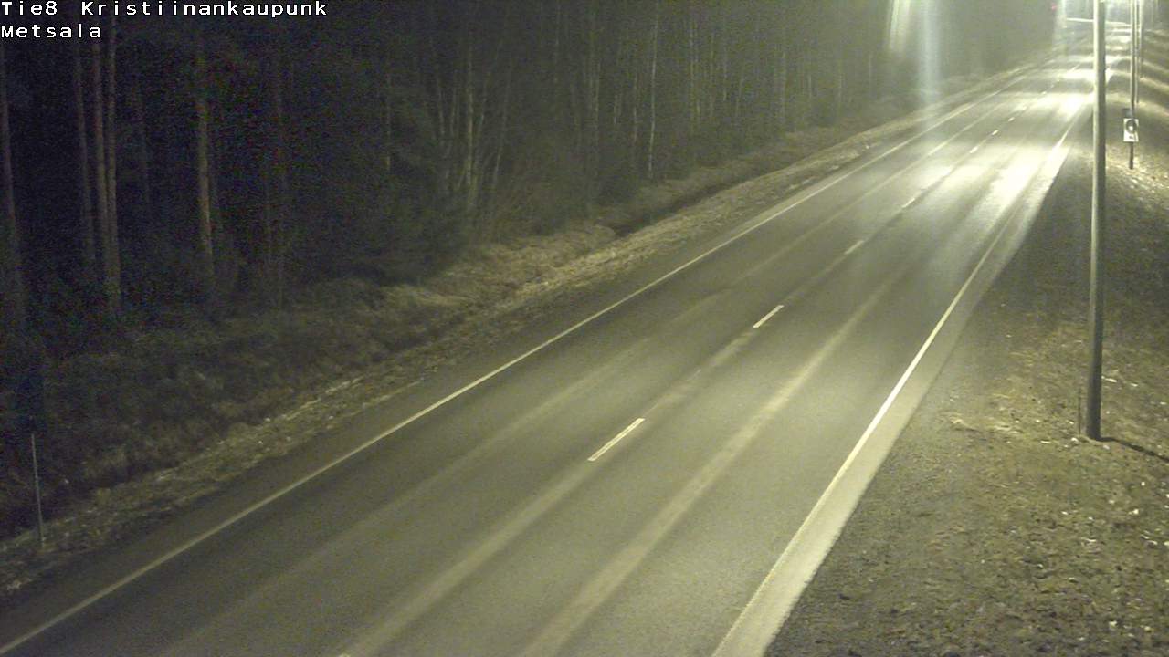 Kelikamerat Kuva Tie 8 Kristiinankaupunki, Metsälä, Kristiinankaupunki, Pohjanmaa