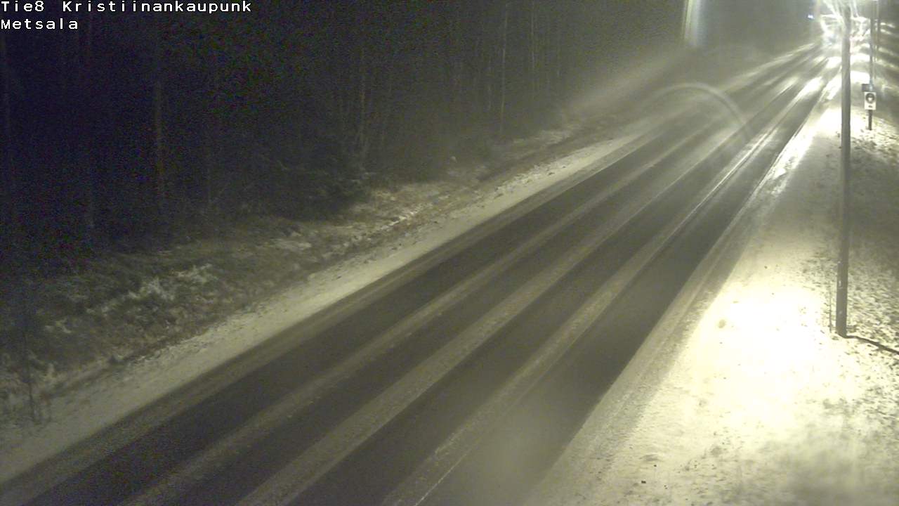 Kelikamerat Kuva Tie 8 Kristiinankaupunki, Metsälä, Kristiinankaupunki, Pohjanmaa