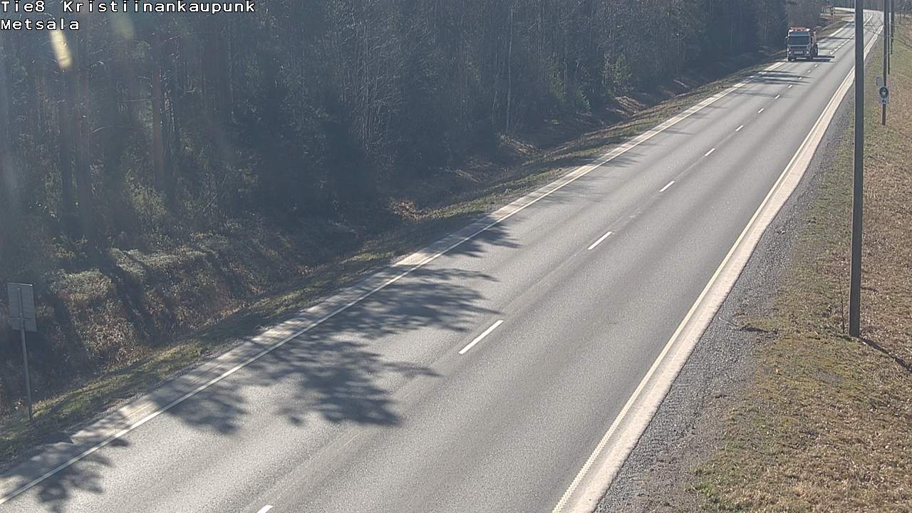 Weather Camera Image Väg 8 Kristinestad, Ömossa, Kristiinankaupunki, Pohjanmaa