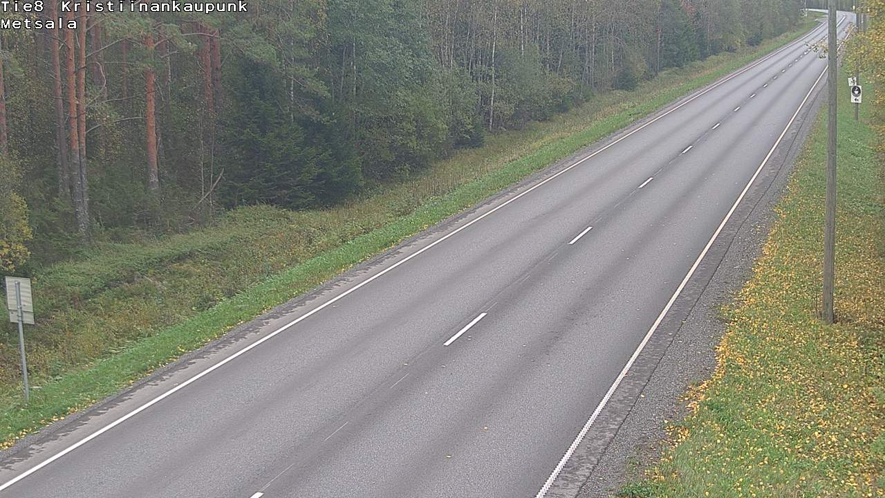 Kelikamerat Kuva Tie 8 Kristiinankaupunki, Metsälä, Kristiinankaupunki, Pohjanmaa