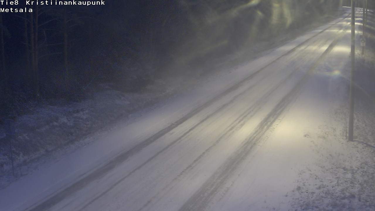 Kelikamerat Kuva Tie 8 Kristiinankaupunki, Metsälä, Kristiinankaupunki, Pohjanmaa