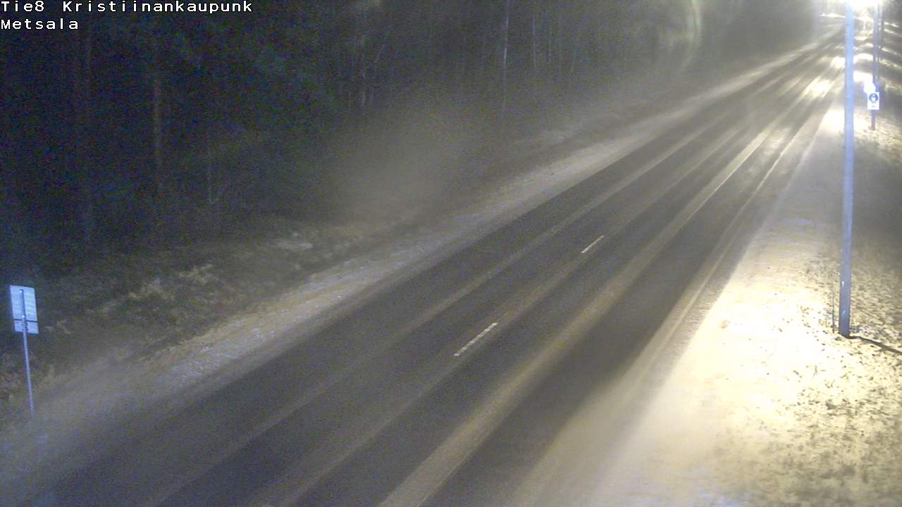 Kelikamerat Kuva Tie 8 Kristiinankaupunki, Metsälä, Kristiinankaupunki, Pohjanmaa