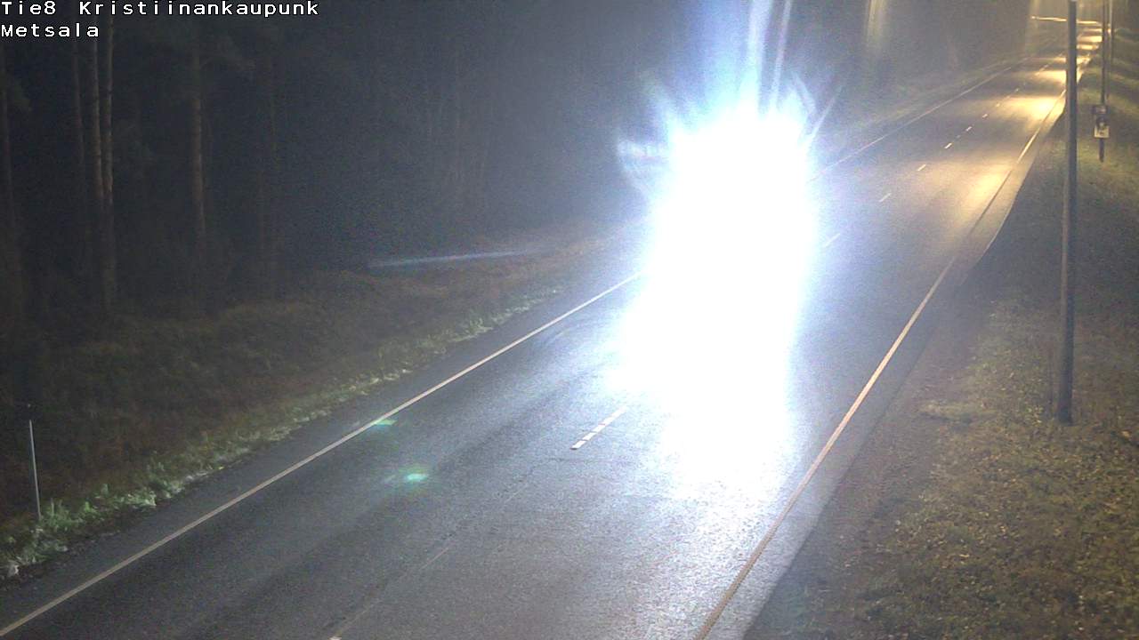 Kelikamerat Kuva Tie 8 Kristiinankaupunki, Metsälä, Kristiinankaupunki, Pohjanmaa