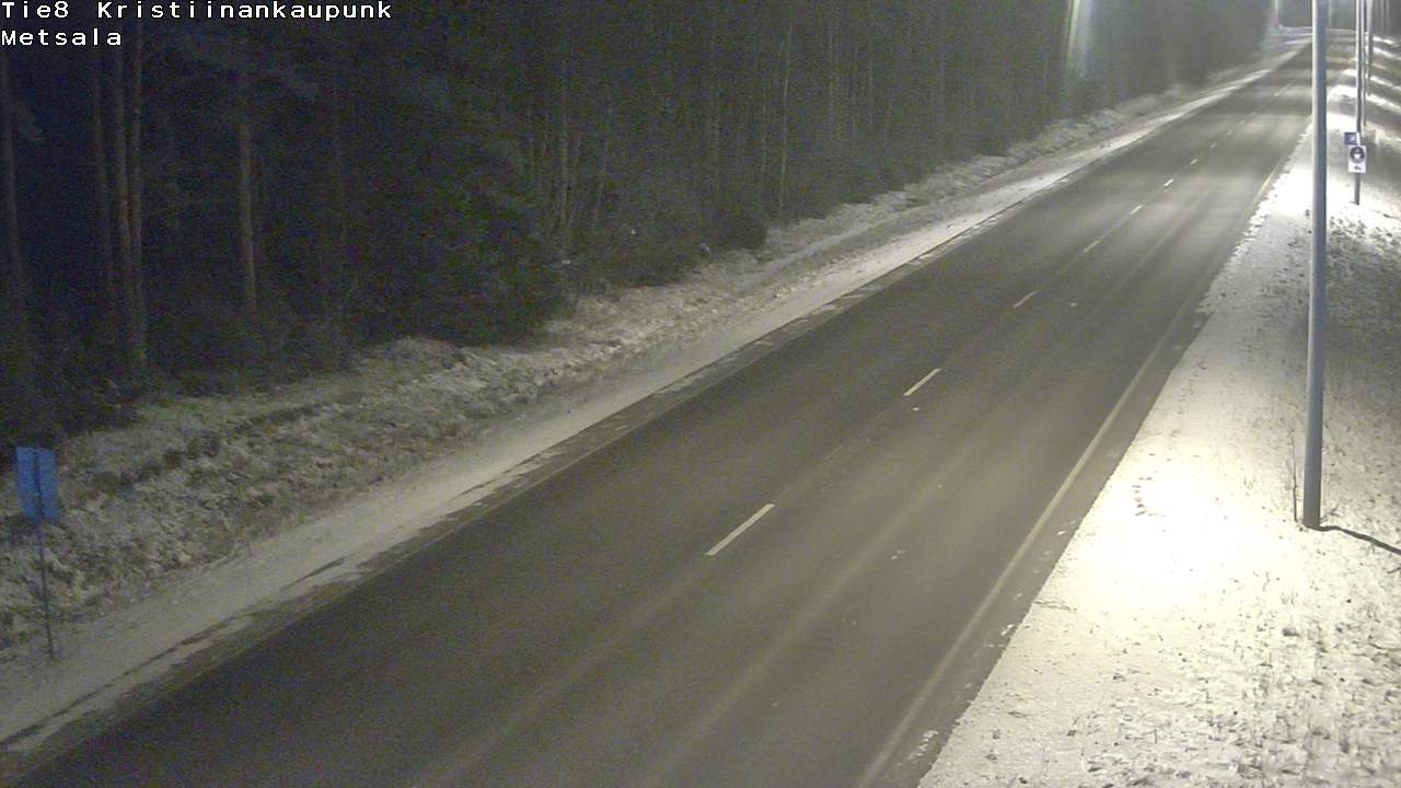 Kelikamerat Kuva Tie 8 Kristiinankaupunki, Metsälä, Kristiinankaupunki, Pohjanmaa