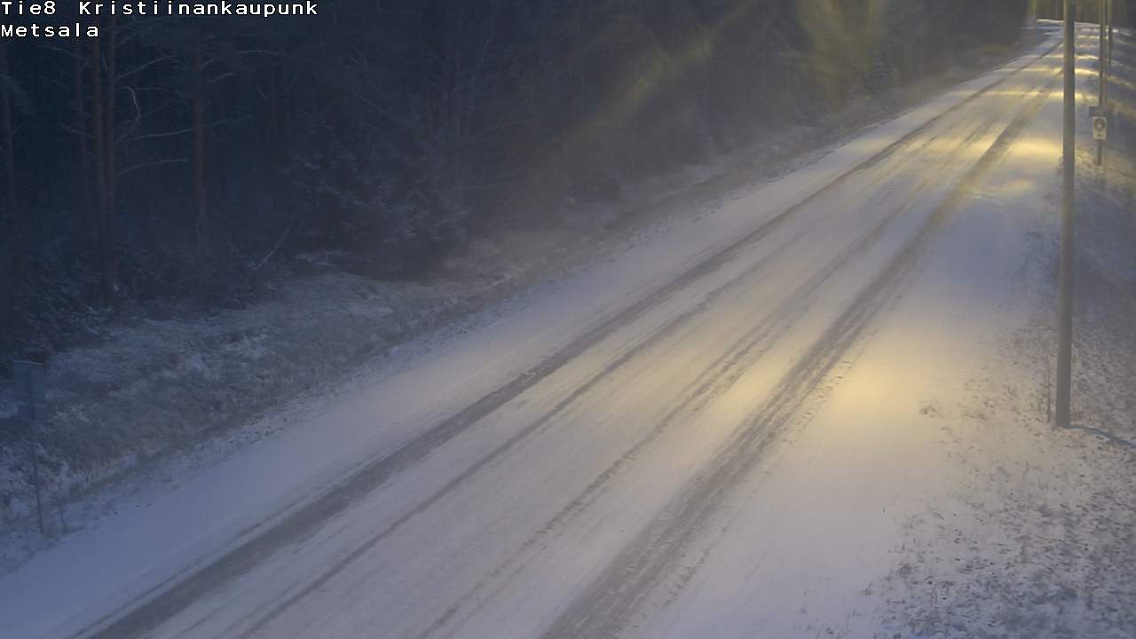 Kelikamerat Kuva Tie 8 Kristiinankaupunki, Metsälä, Kristiinankaupunki, Pohjanmaa