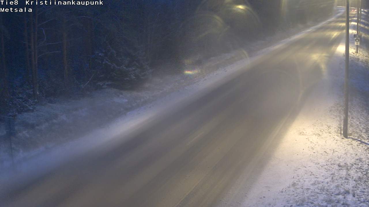 Kelikamerat Kuva Tie 8 Kristiinankaupunki, Metsälä, Kristiinankaupunki, Pohjanmaa