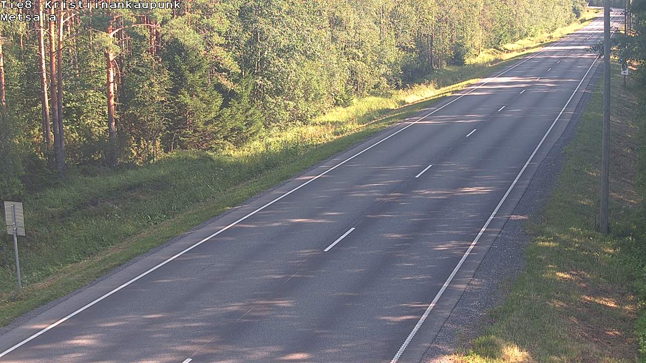 Kelikamerat Kuva Tie 8 Kristiinankaupunki, Metsälä, Kristiinankaupunki, Pohjanmaa