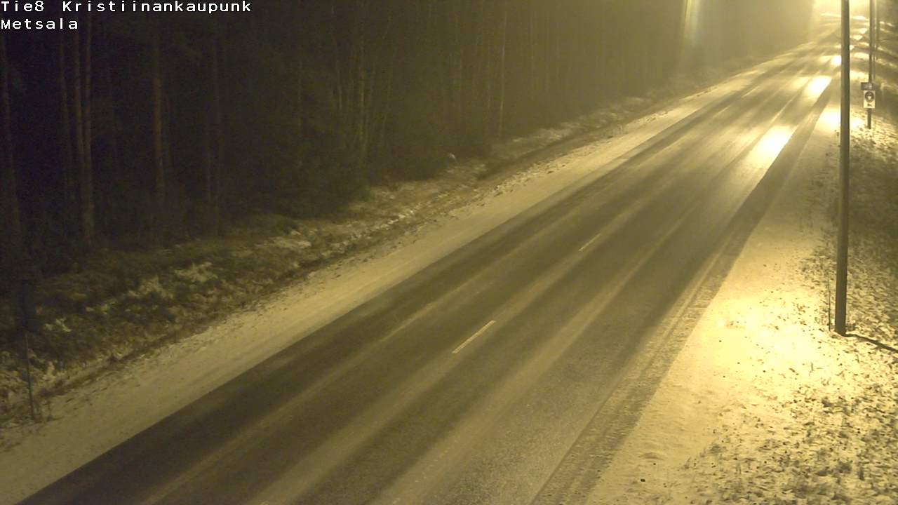 Kelikamerat Kuva Tie 8 Kristiinankaupunki, Metsälä, Kristiinankaupunki, Pohjanmaa