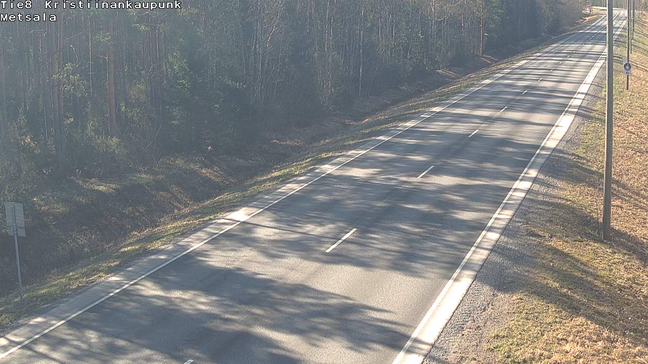 Weather Camera Image Väg 8 Kristinestad, Ömossa, Kristiinankaupunki, Pohjanmaa