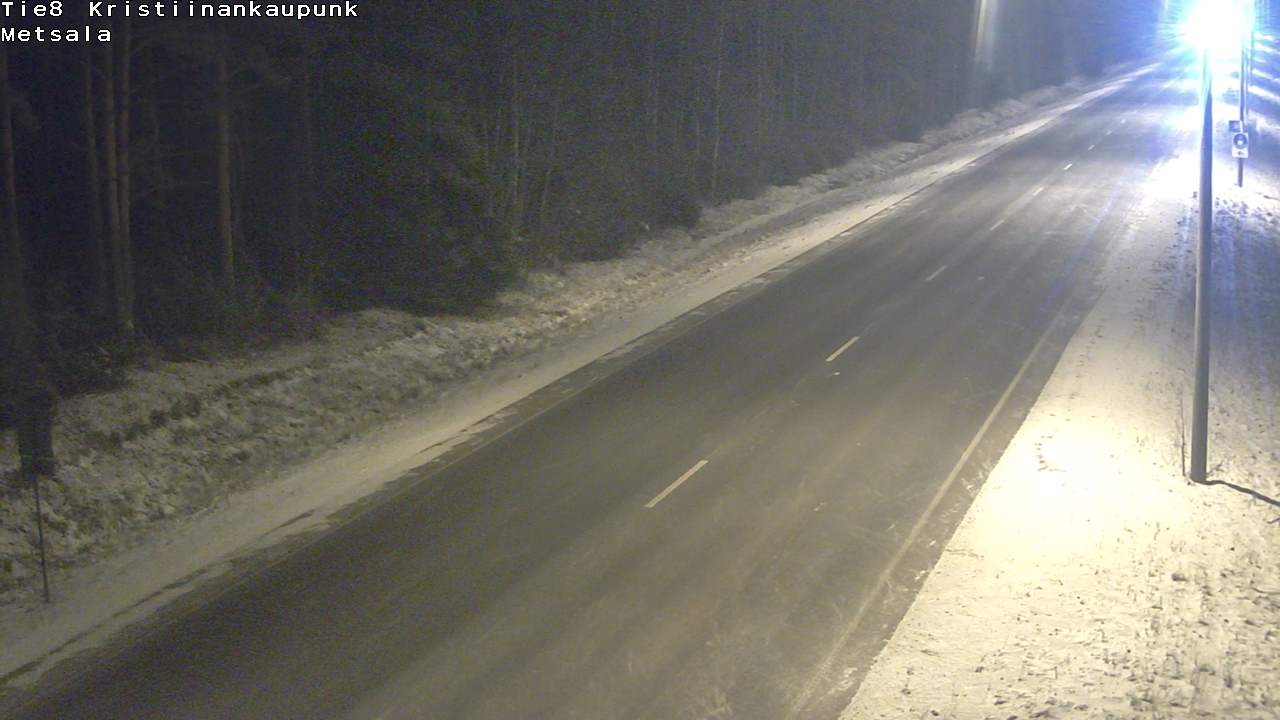 Kelikamerat Kuva Tie 8 Kristiinankaupunki, Metsälä, Kristiinankaupunki, Pohjanmaa